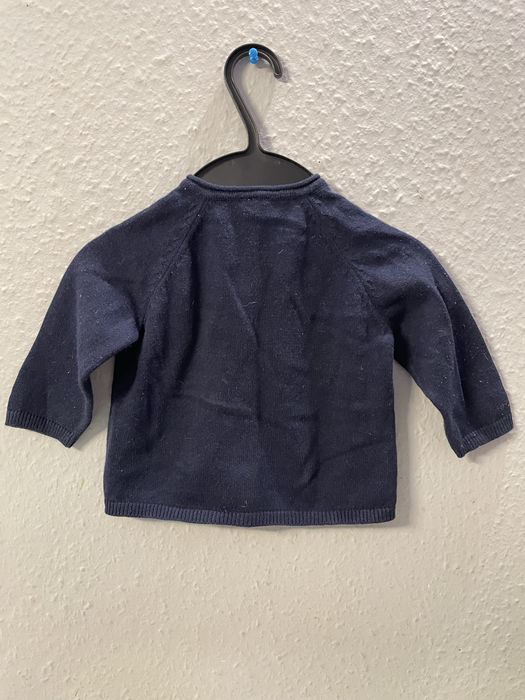Granatowy sweterek Tex 9m