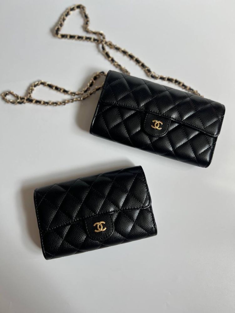 Кошелек Chanel гуманці кошелки клатч