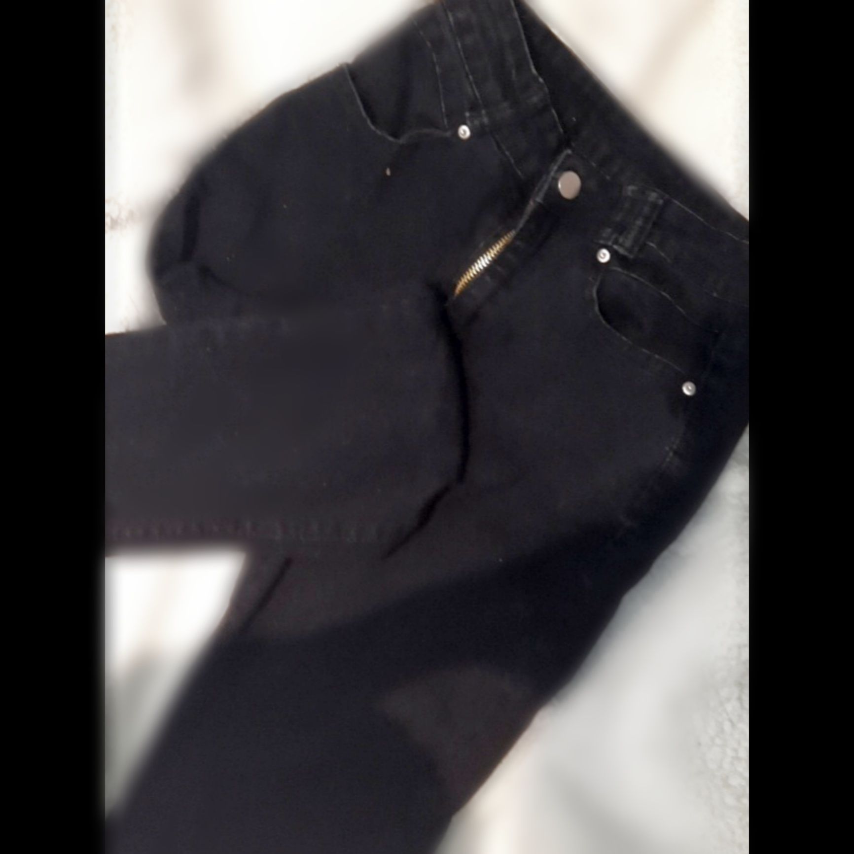 Czarne jeansy Shein