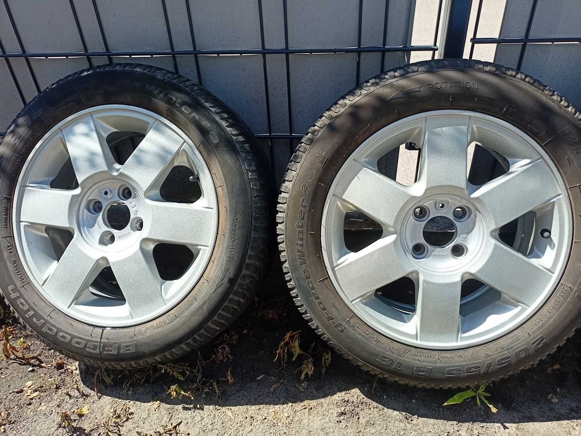 Felgi+opony 4x100 ''16'' Renault