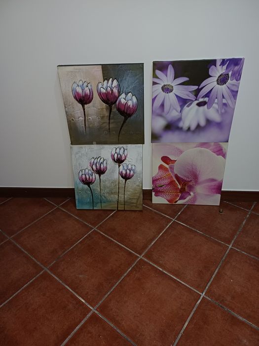 Conjunto de 10 quadros decorativos