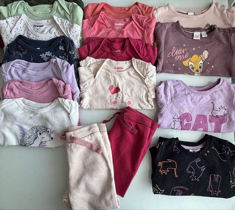 !! Duża paka dziewczynka 86/92 19 rzeczy !!