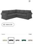 Sofa narożna 4 osobowa Ektorp