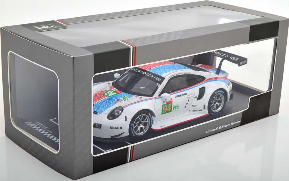 Model 1:18 Ixo Porsche 911 (991) RSR #94 24h LeMans 2019 Müller/Olsen