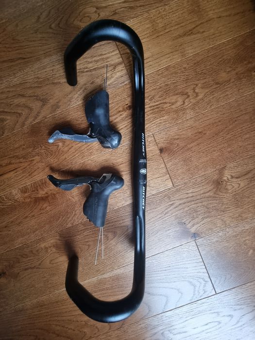 Kierownica szosowa + klamkomanetki