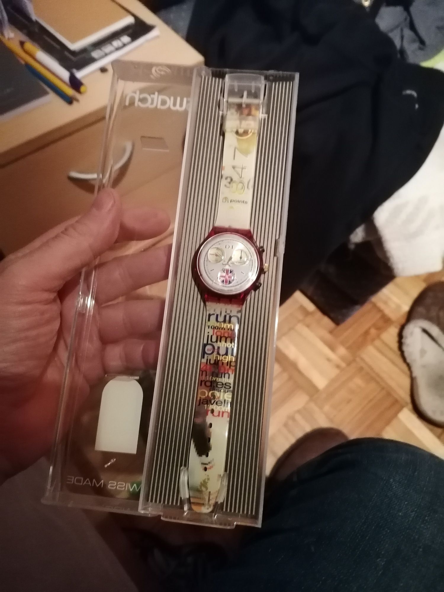 Swotch Para quem  relógio