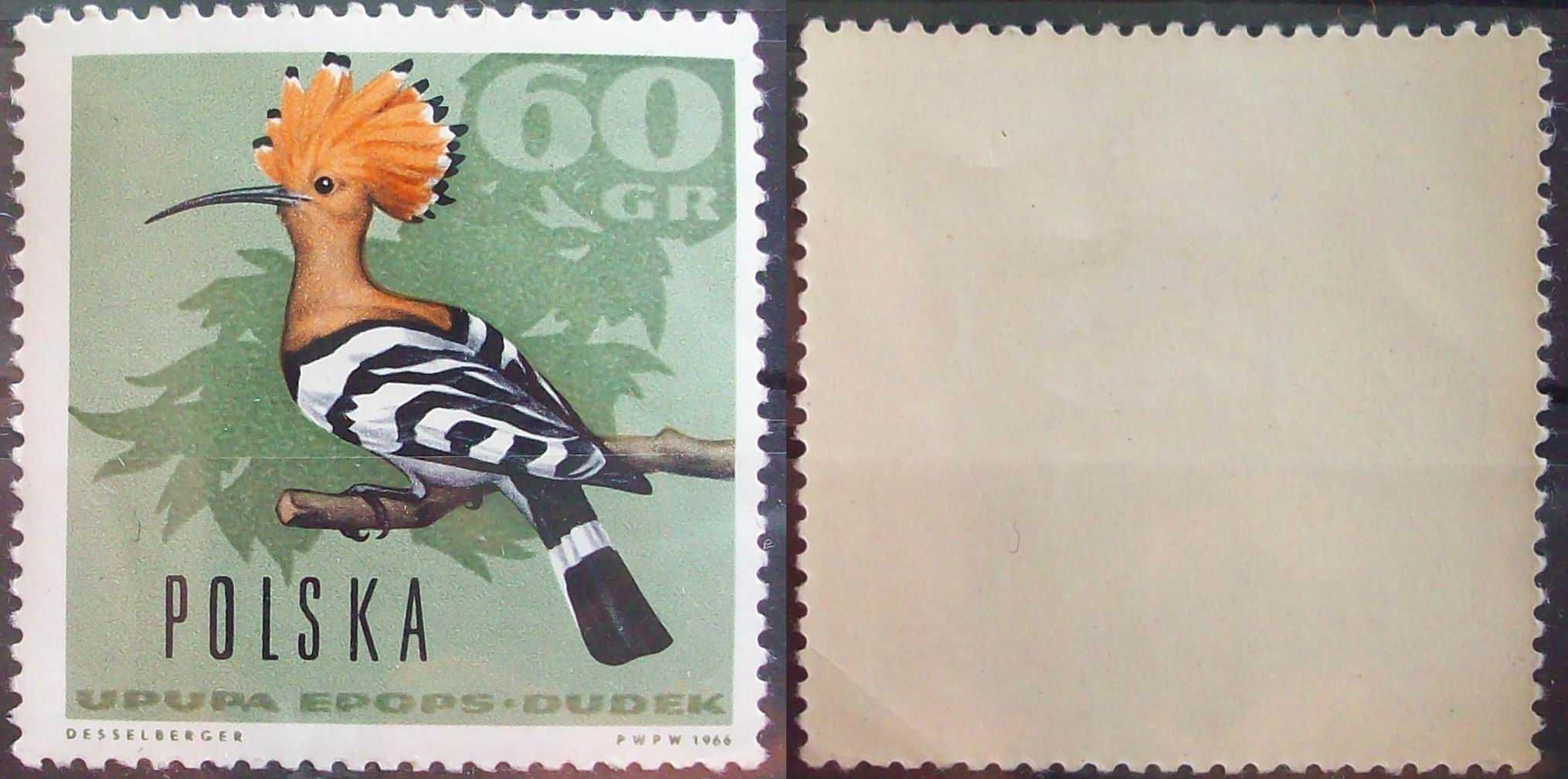 L Znaczki polskie rok 1966 IV kwartał (luzaki)