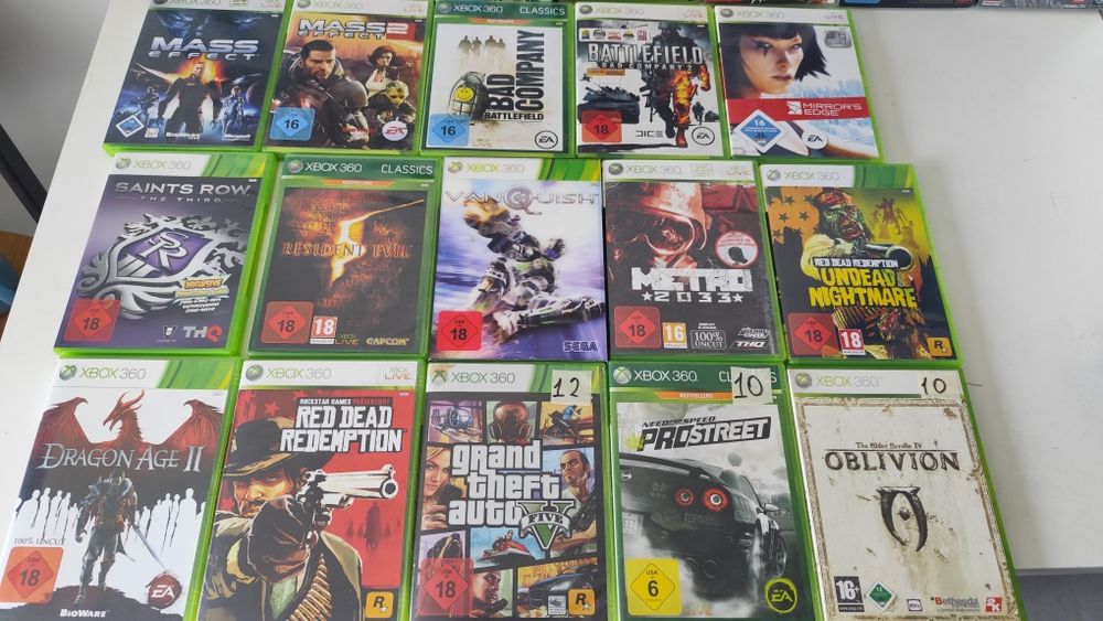 Колекція дисків ікс бокс 360 до приставки Xbox Ван с серіас