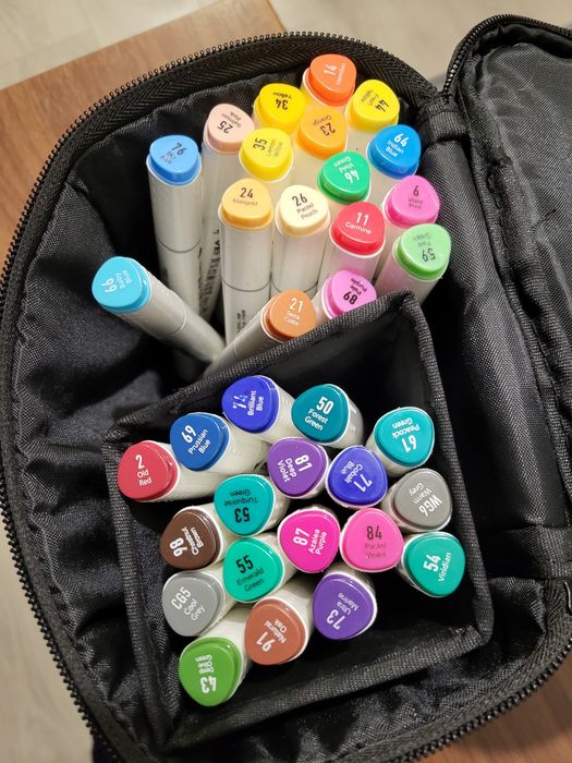 Скетчмаркери із сумкою для зберігання