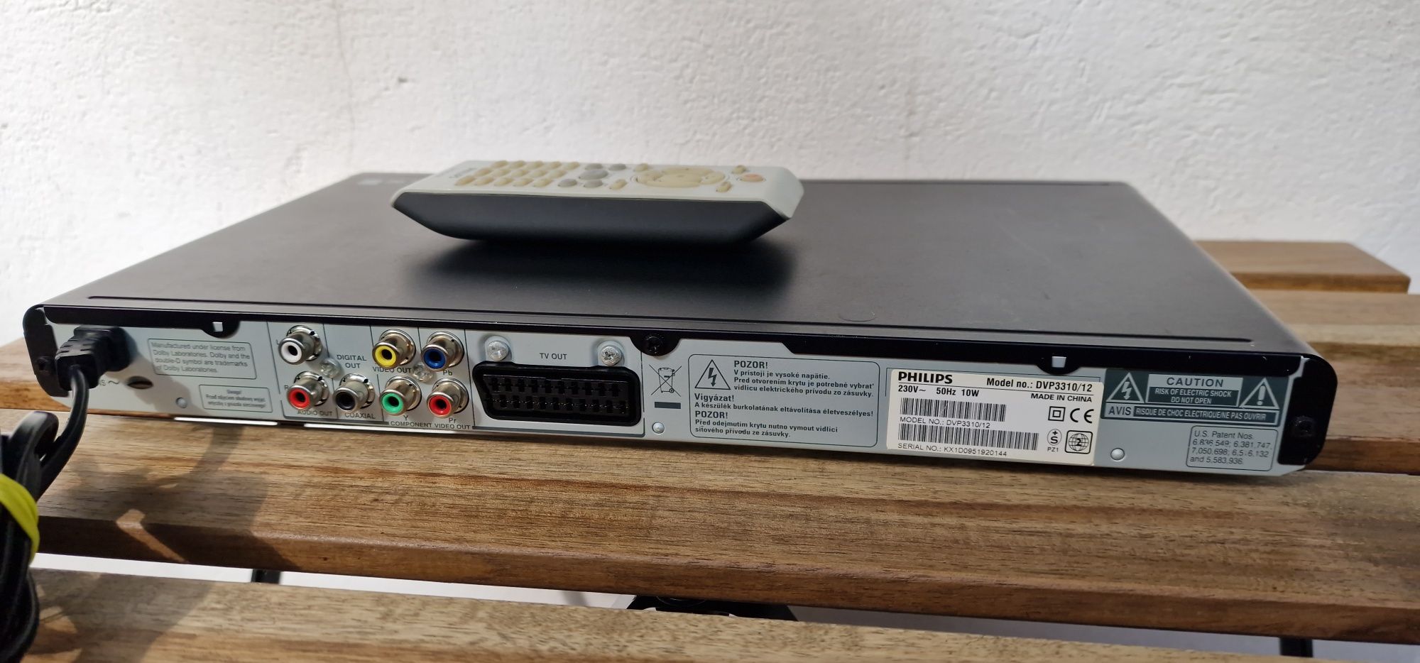 Odtwarzacz DVD Philips DVP 3310