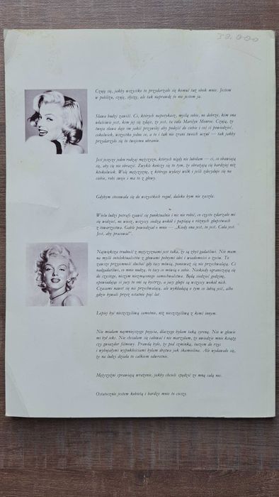 Marilyn Monroe - własnymi słowami  - Guus Luijters - książka - album