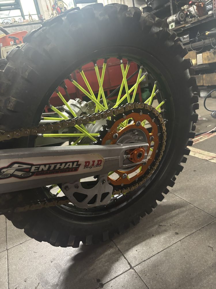 Ktm sx 450 com doc de 2007
