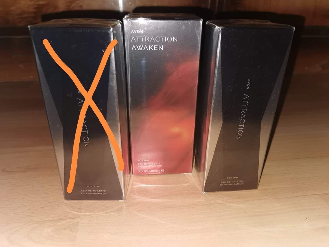 Wyprzedaż Męskiej wody toaletowej Avon Attraction Awaken 75 ml