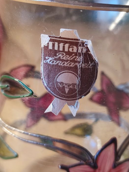 Szklanka ręcznie malowana Tiffany Nagel