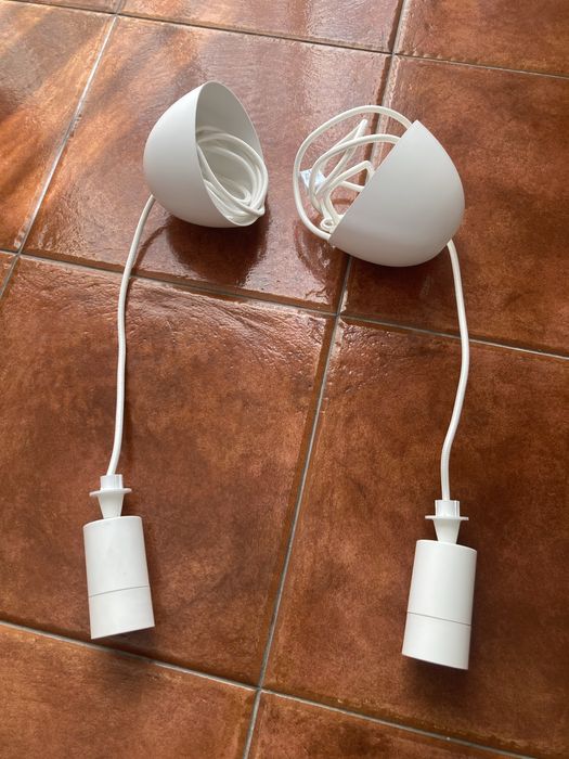 2 Candeeiros suspensos Sunneby