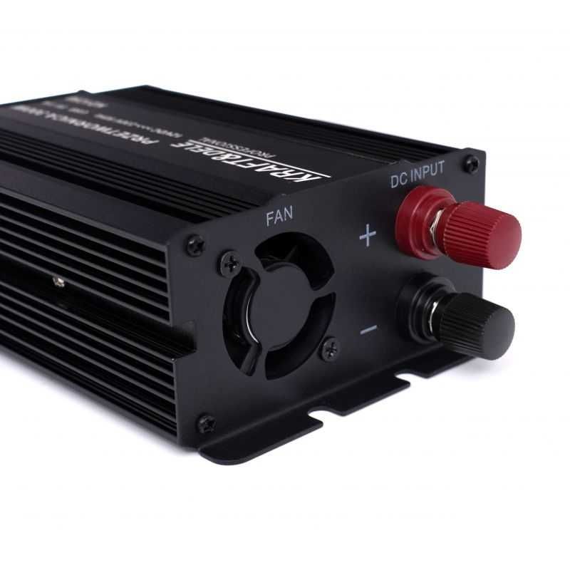 KRAFT&DELE Przetwornica Prądu Samochodowa CZYSTY SINUS 12v 230v KD1258