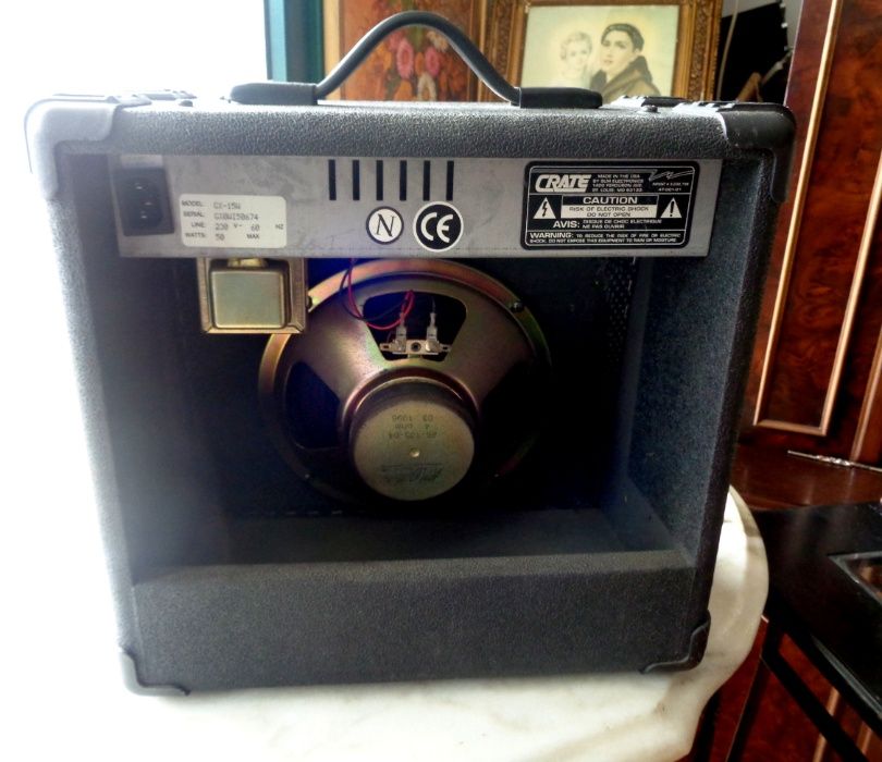 Amplificador com coluna 50W