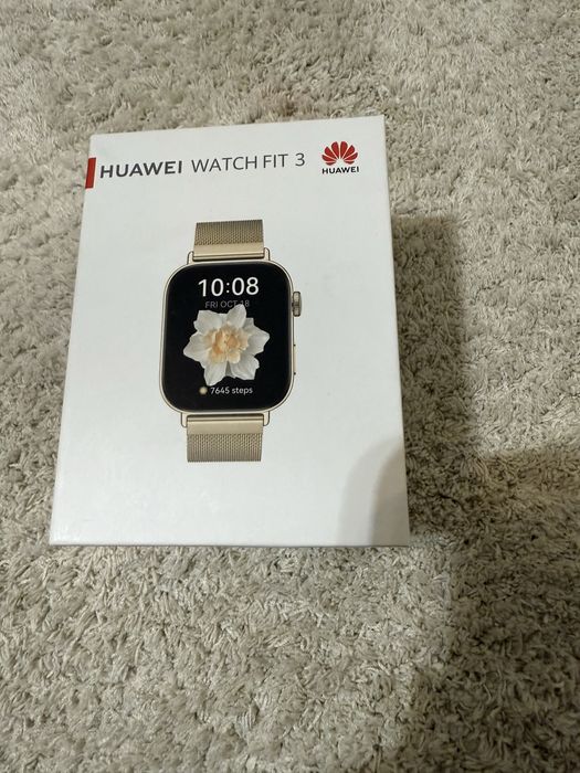 Смартгодинник Huawei Watch Fit 3 Gold NFC Edition