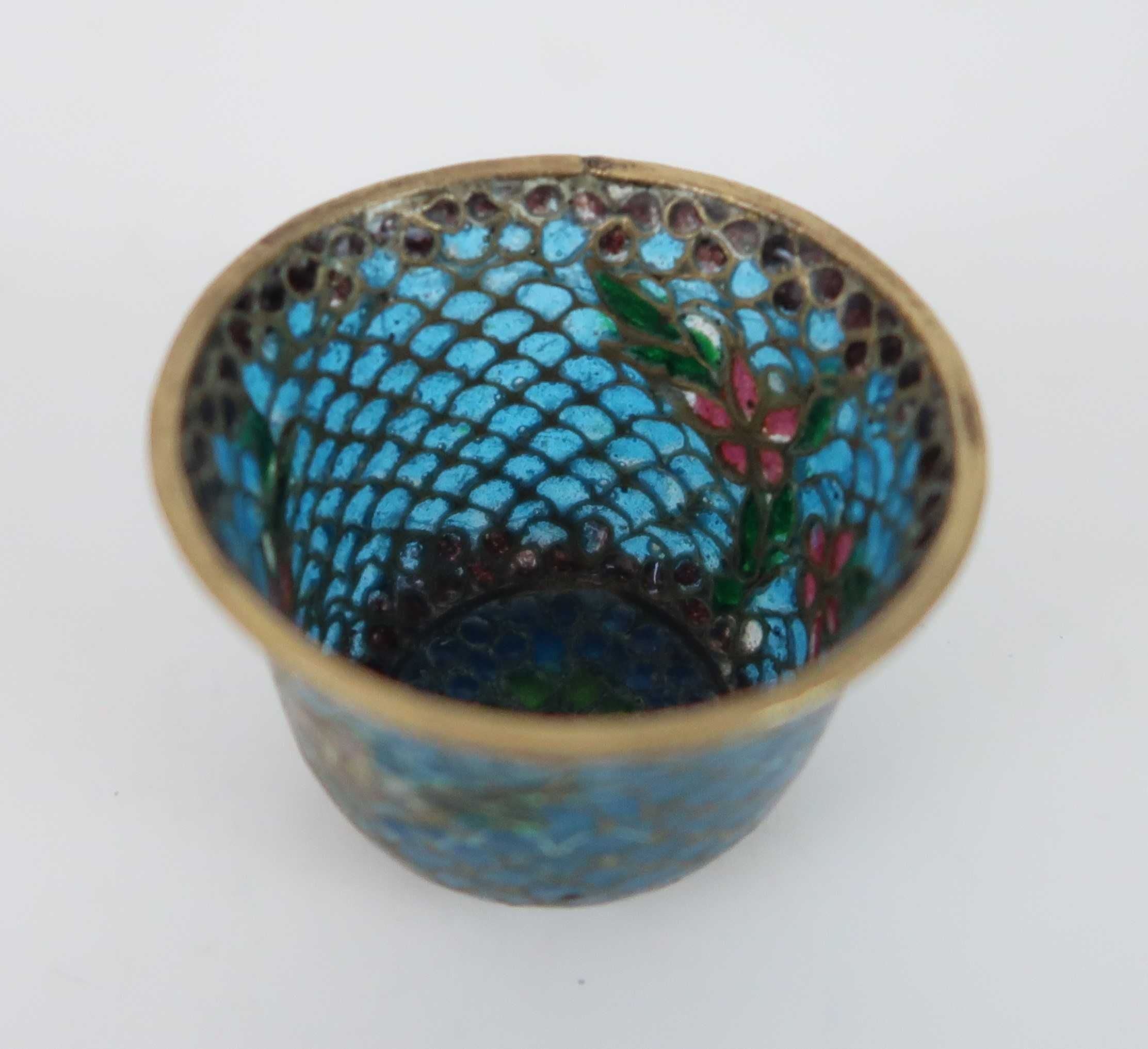Chinese plique-a-jour transparency enamel, CADA