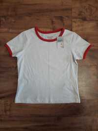 Bawełniana biała koszulka, tshirt Primark rozmiar 122cm, 6-7 lat