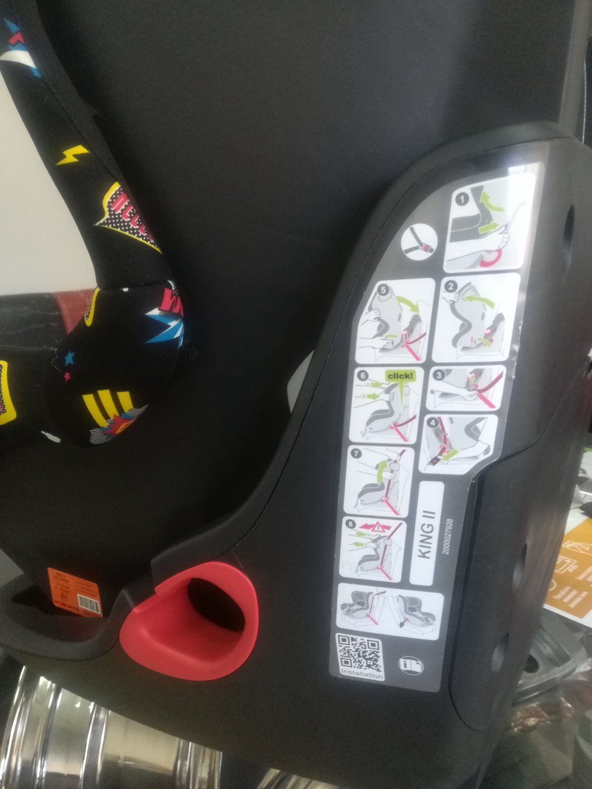 Детское автокресло Britax romer king 2ls бу