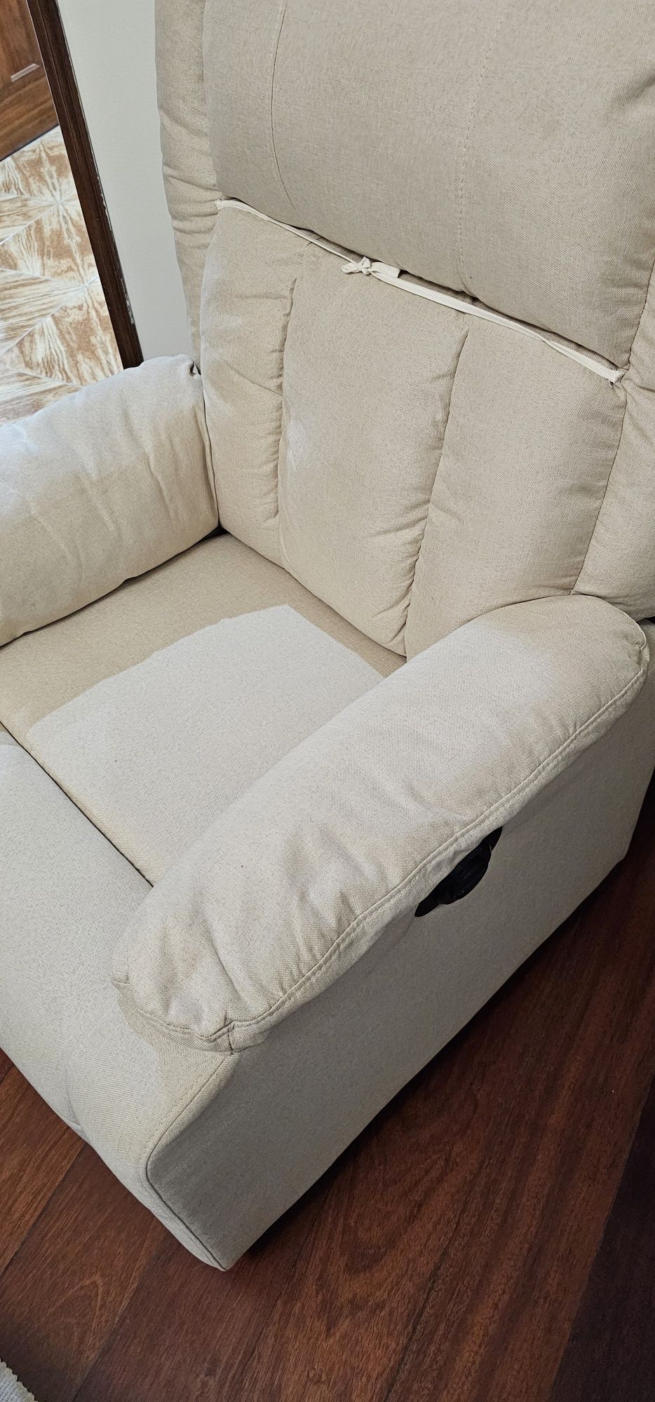 Cadeirão reclinável com massagems