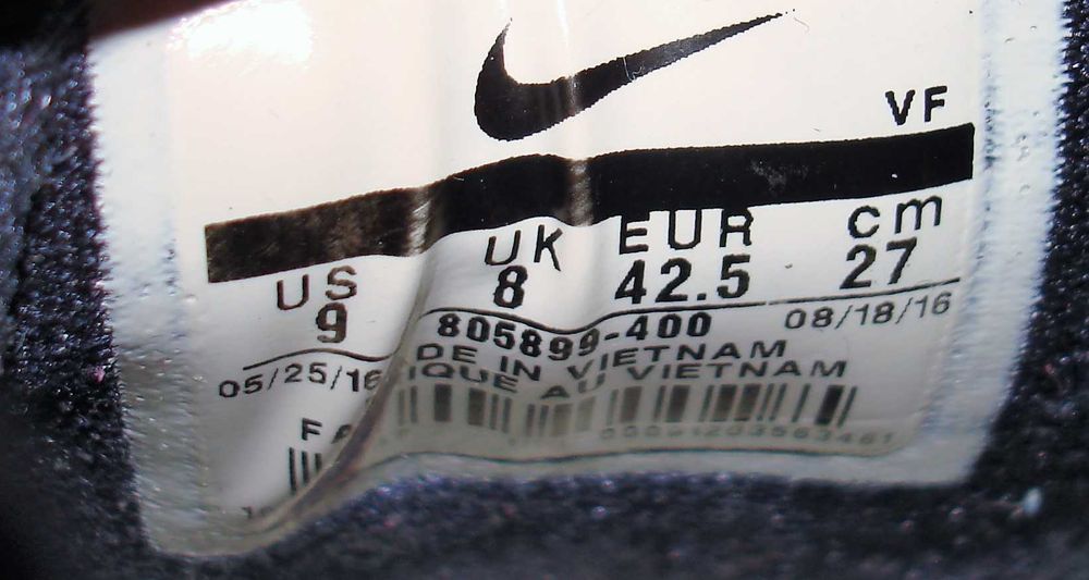 Кроссовки Nike LUNAR FORCE 1 DUCKBOOT EUR42 cтелька 27см