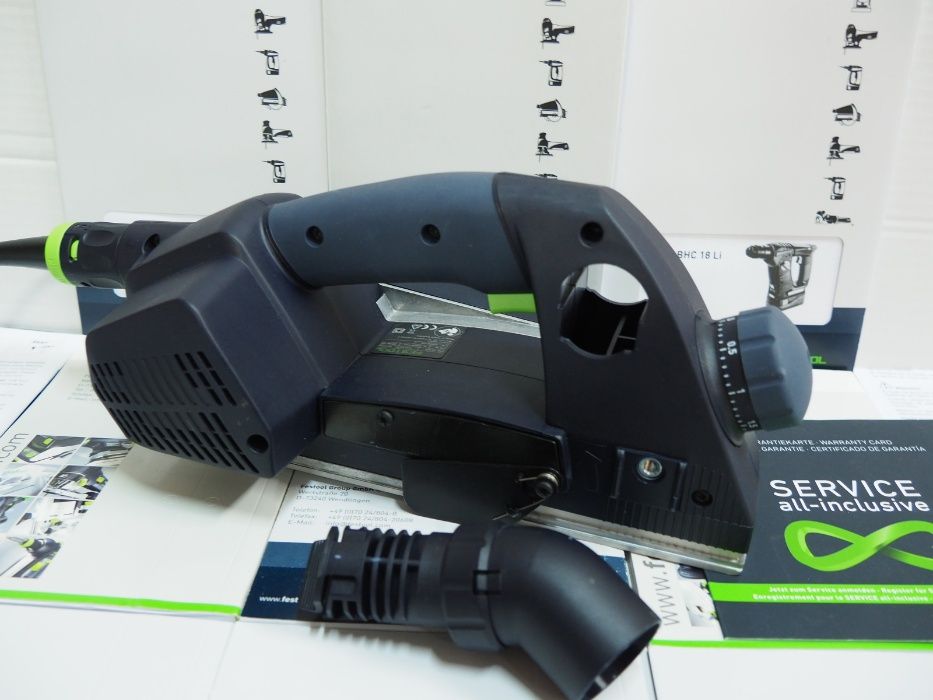 FESTOOL EHL 65 EQ-PLUS strug hebel heblarka NOWY bez walizka osprzęt