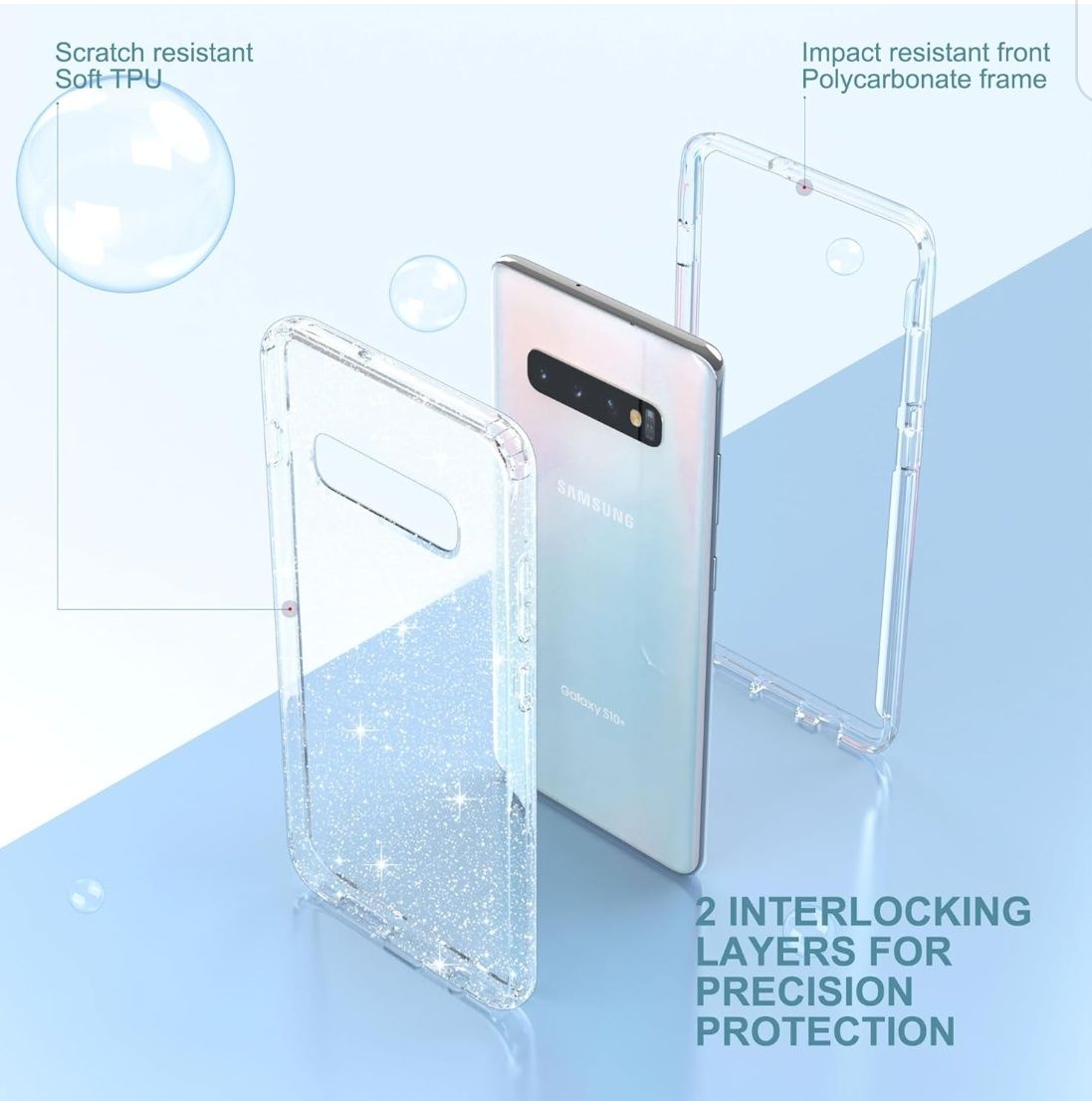 Capa protectora para Galaxy S10 Plus NOVA
