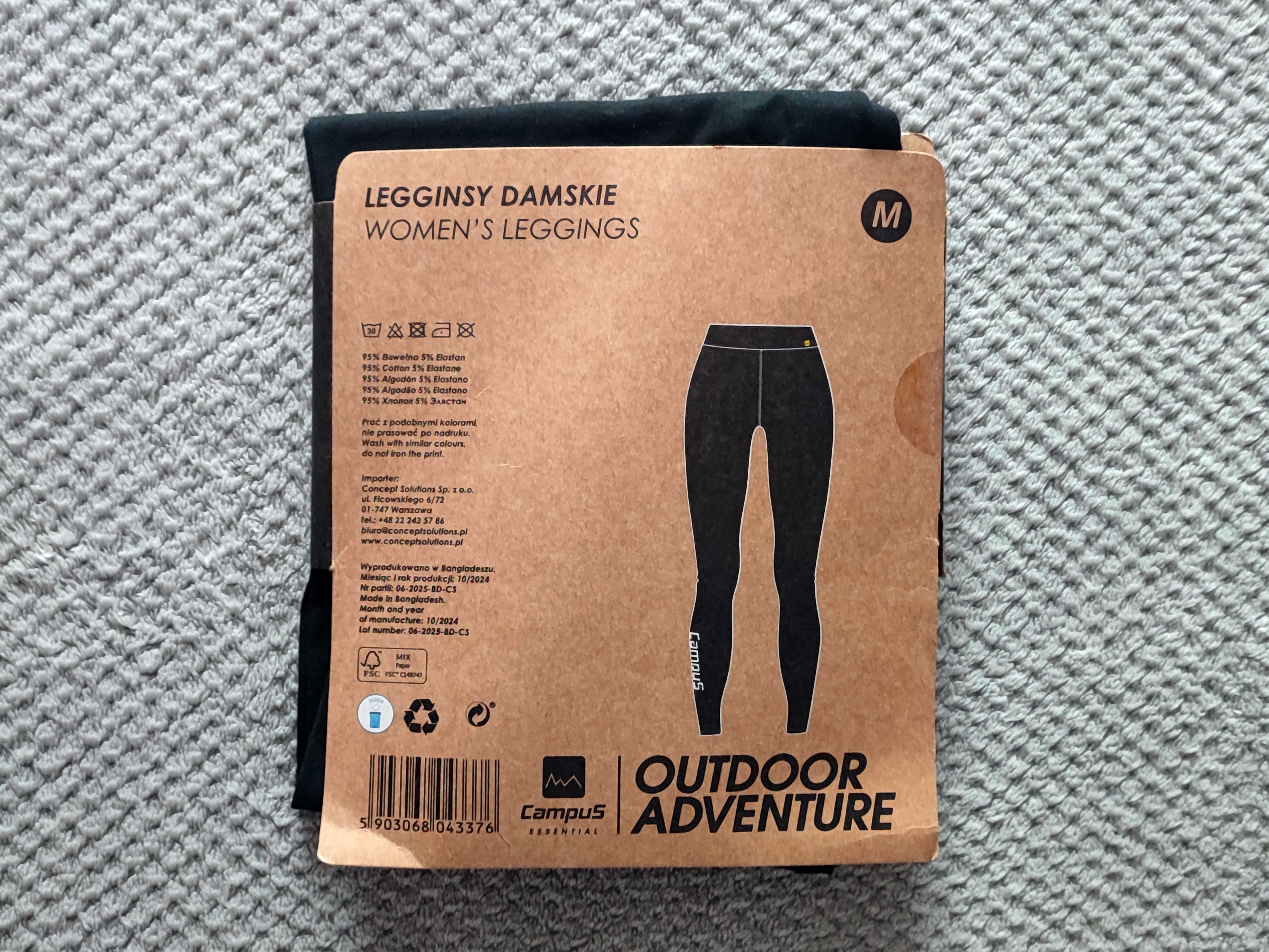 Campus Legginsy Damskie Rozmiar M