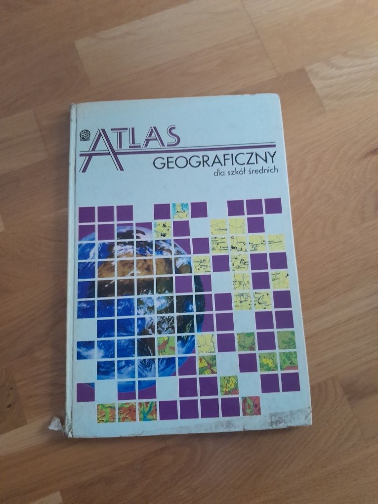 Atlas geograficzny dla szkół średnich