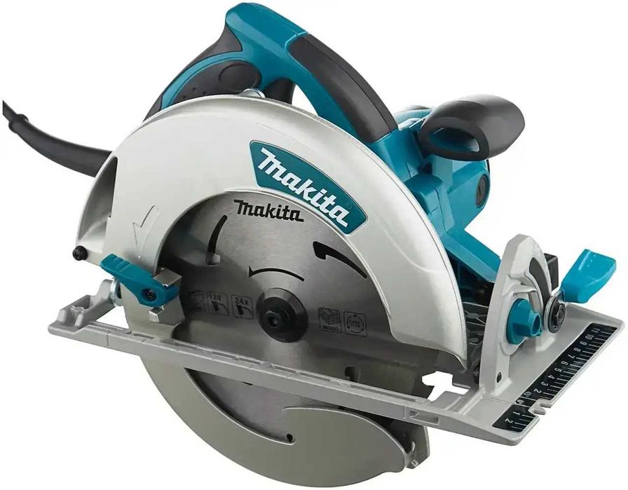 Дисковая циркулярная ручная пила Makita MK2400 4500 об/м, диск 185 мм