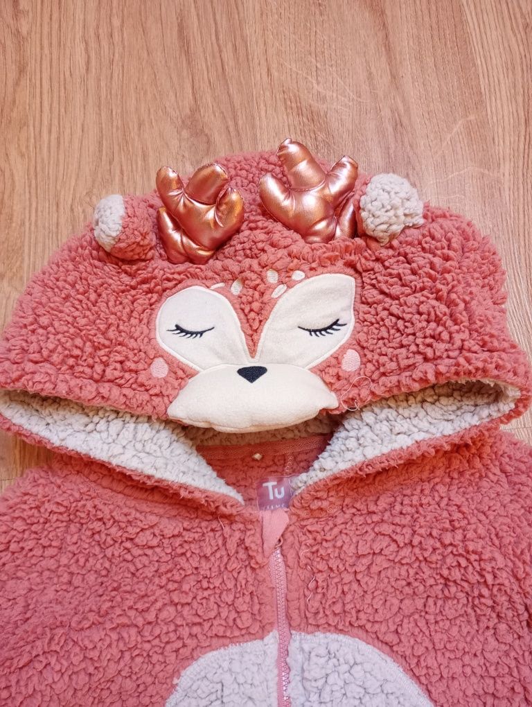 Sarenka sarna jelonek piżama kombinezon onesie przebranie strój