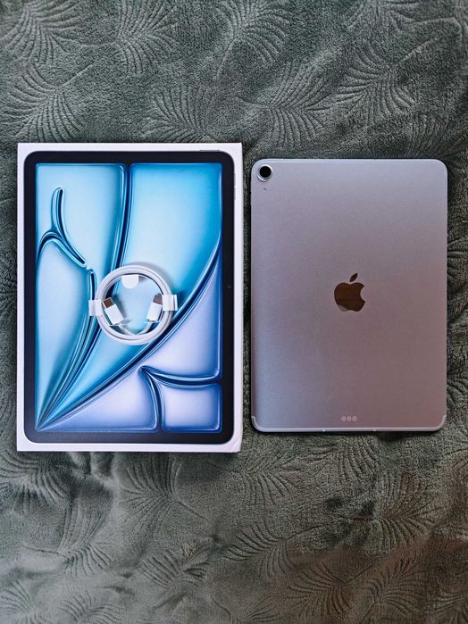 Tablet Apple iPad Air 11 (M3) 5G 128GB niebieski JAK NOWY GWARANCJA!