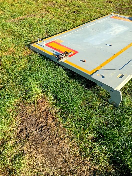 Klapa wywrotki aluminiowa