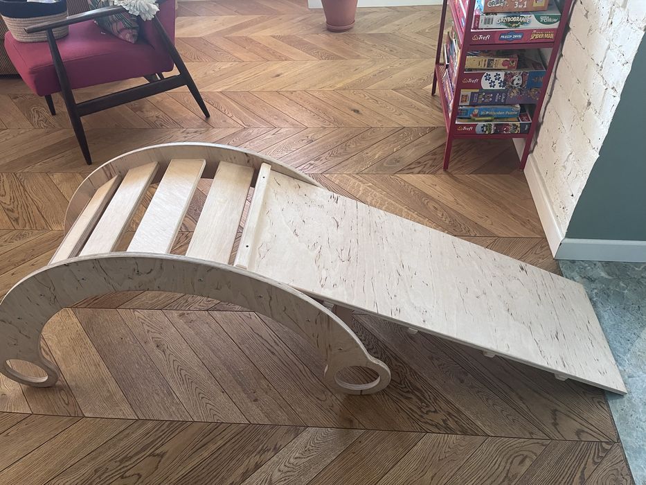 Bujak drewniany + zjeżdżalnia