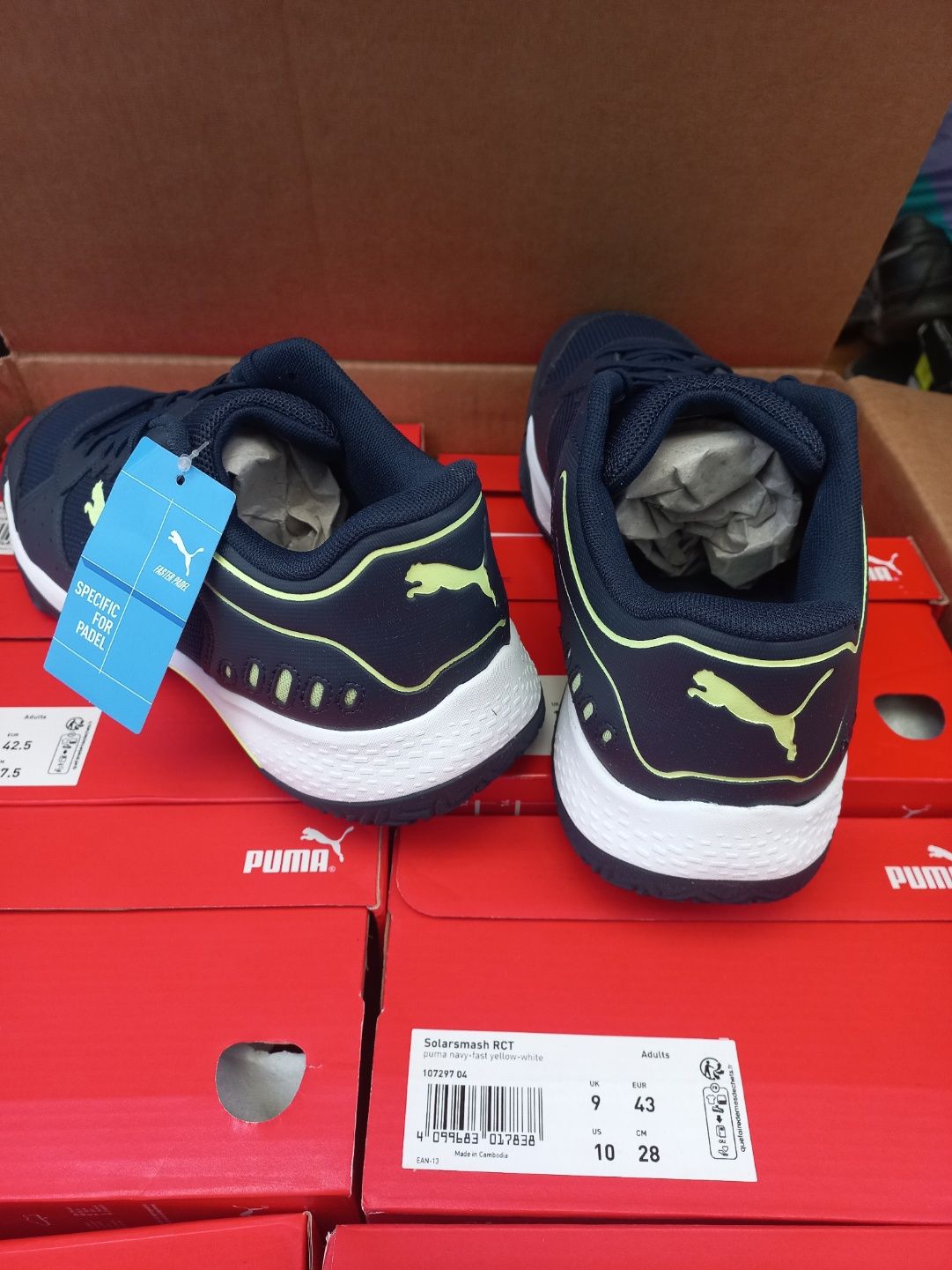 Кросівки puma solarsmash rct темно синій колір