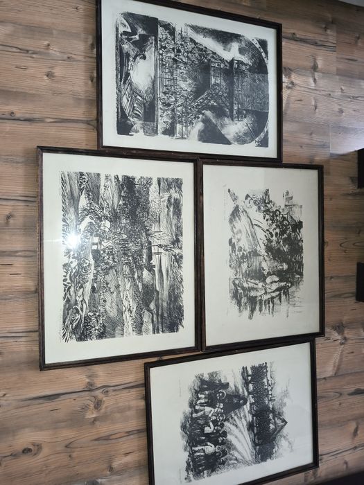 Cykl grafik industrial lata 70-te