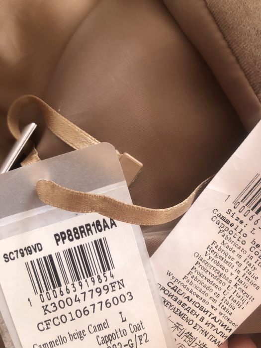 стьобане велюр пальто Італія Rinascimento