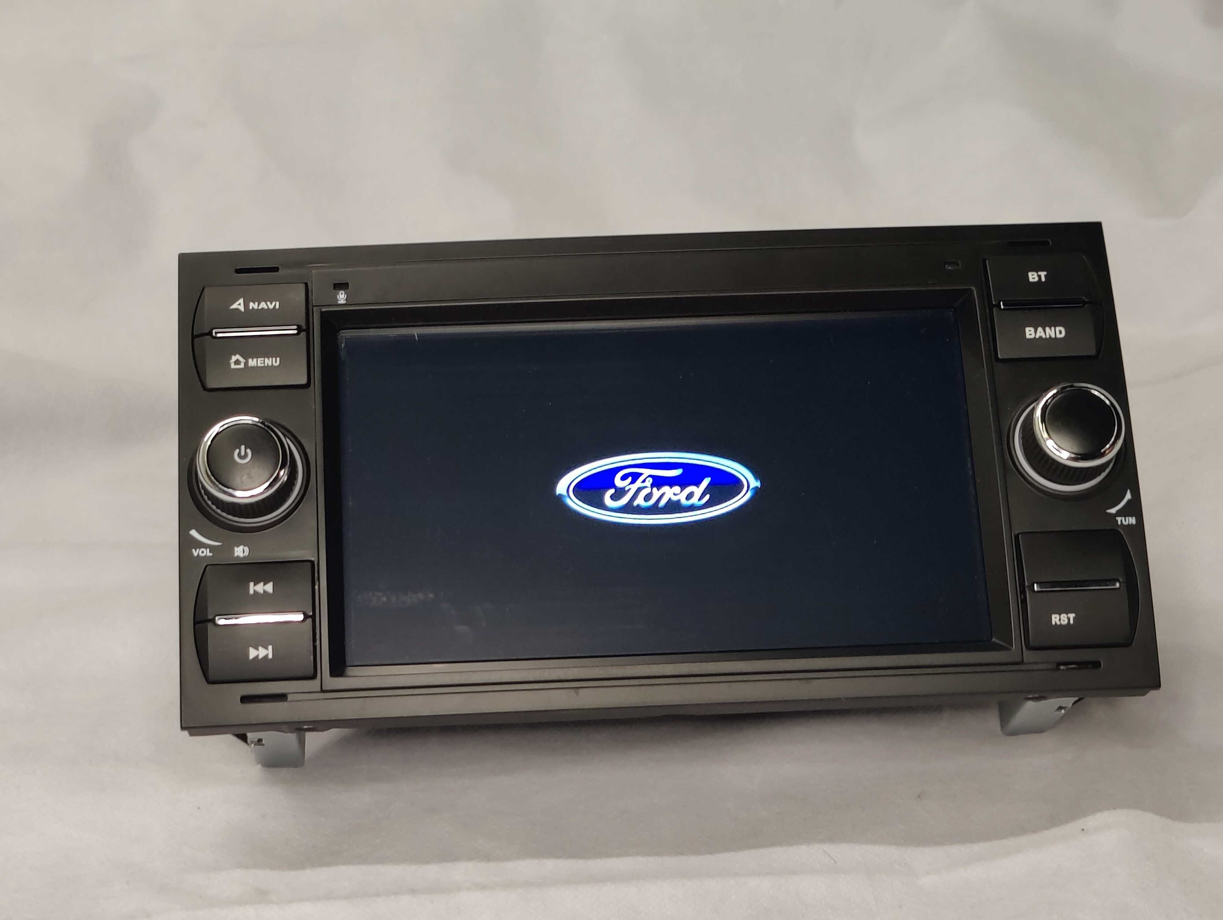 Rádio Android Ford Galaxy Mondeo Preto •GPS Wifi - Bluetooth + CÂMARA