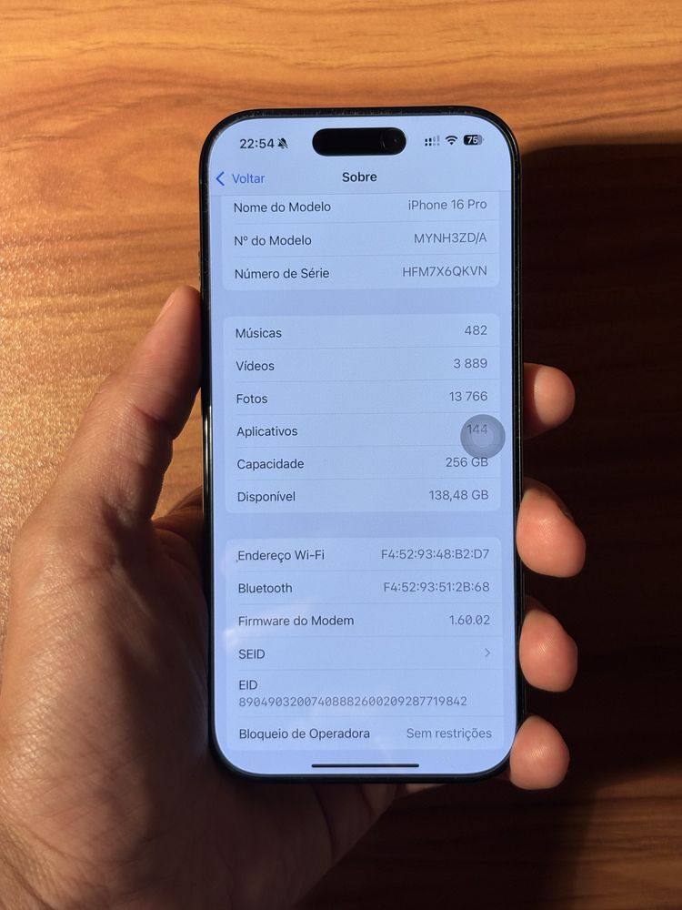 iPhone 16 Pro (Ligado a 30 dias)