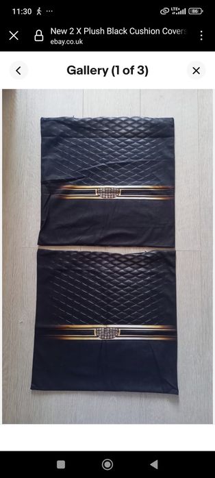 Zestaw dwóch podszewek
poszewek na poduszki -
45 cm x 45 cm. Nowe