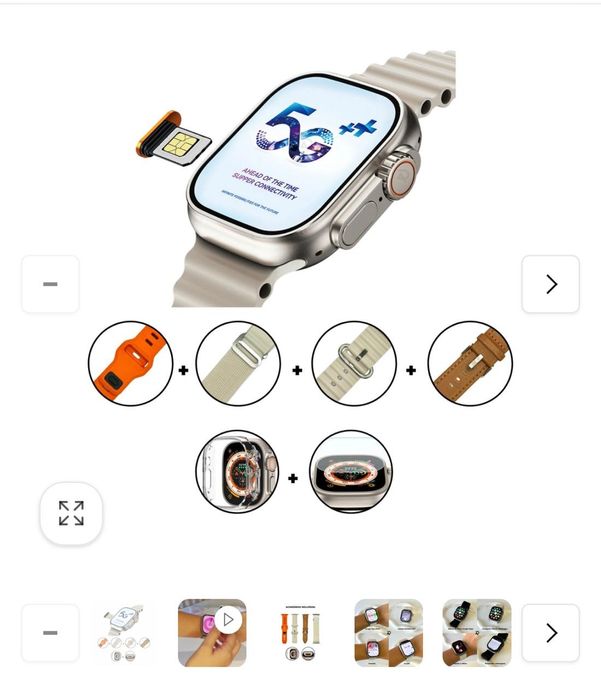 Smartwatch digital Avenue ultra 5G