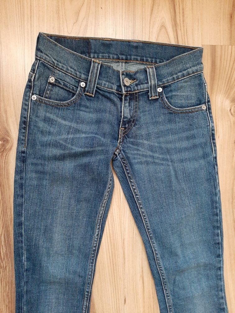 Spodnie jeans Levis W25 L 32 jak nowe