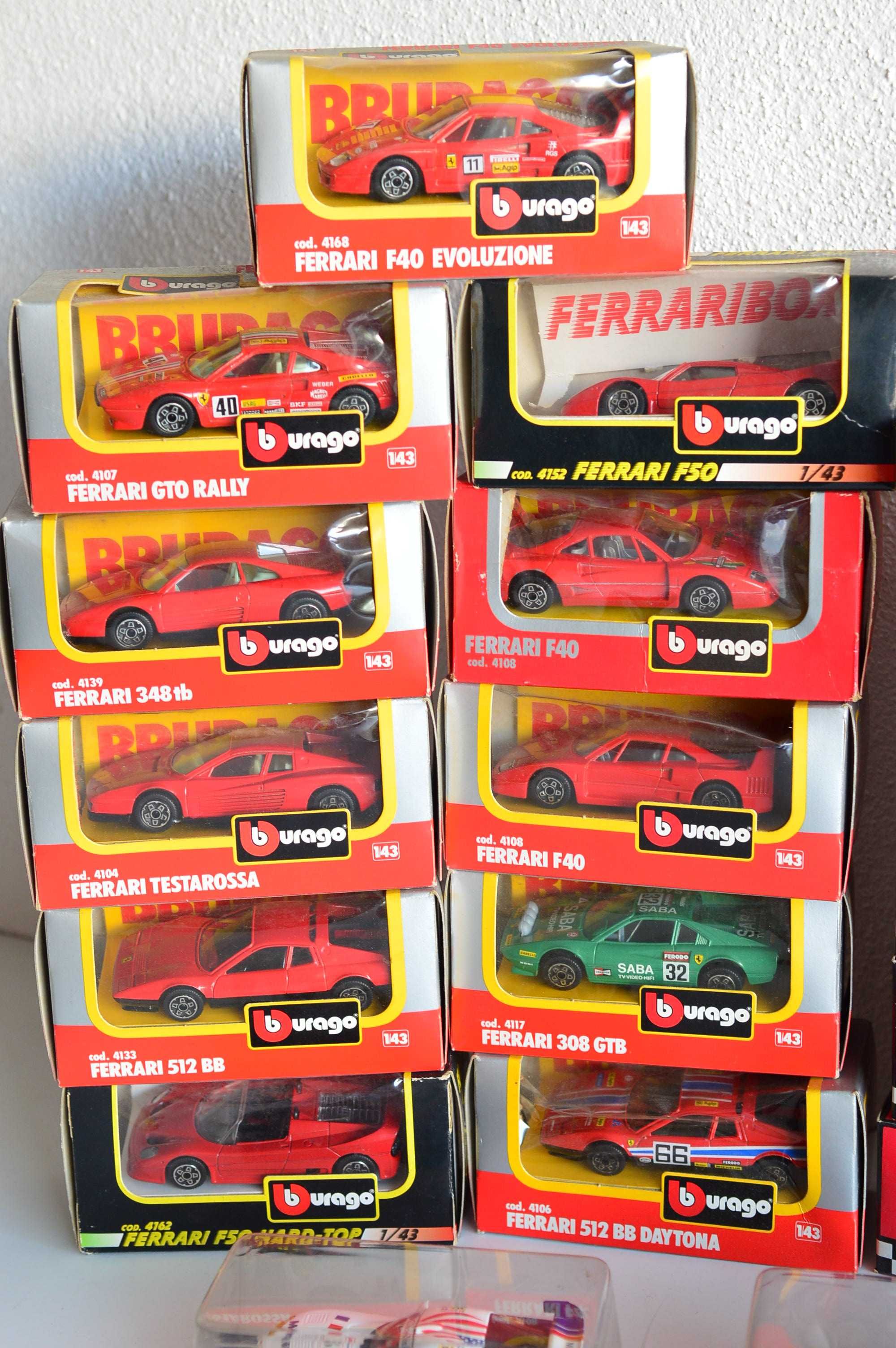 Miniaturas Ferrari + outras marcas