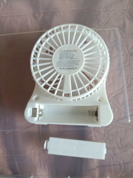 портативний акумуляторний вентилятор