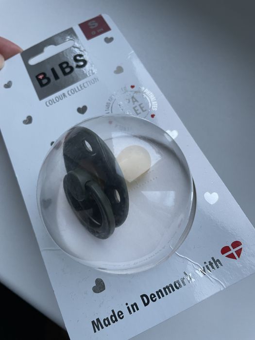BIBS retro smoczek kauczuk hevea okrągły kauczuk 0+ 0-6 anatomiczny
