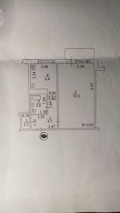 Продам 1 к квартиру 36 кв м Первый дом от метро "Салтiвська"