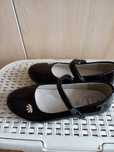 Buty, balerinki czarne lakierowane rozmiar 34