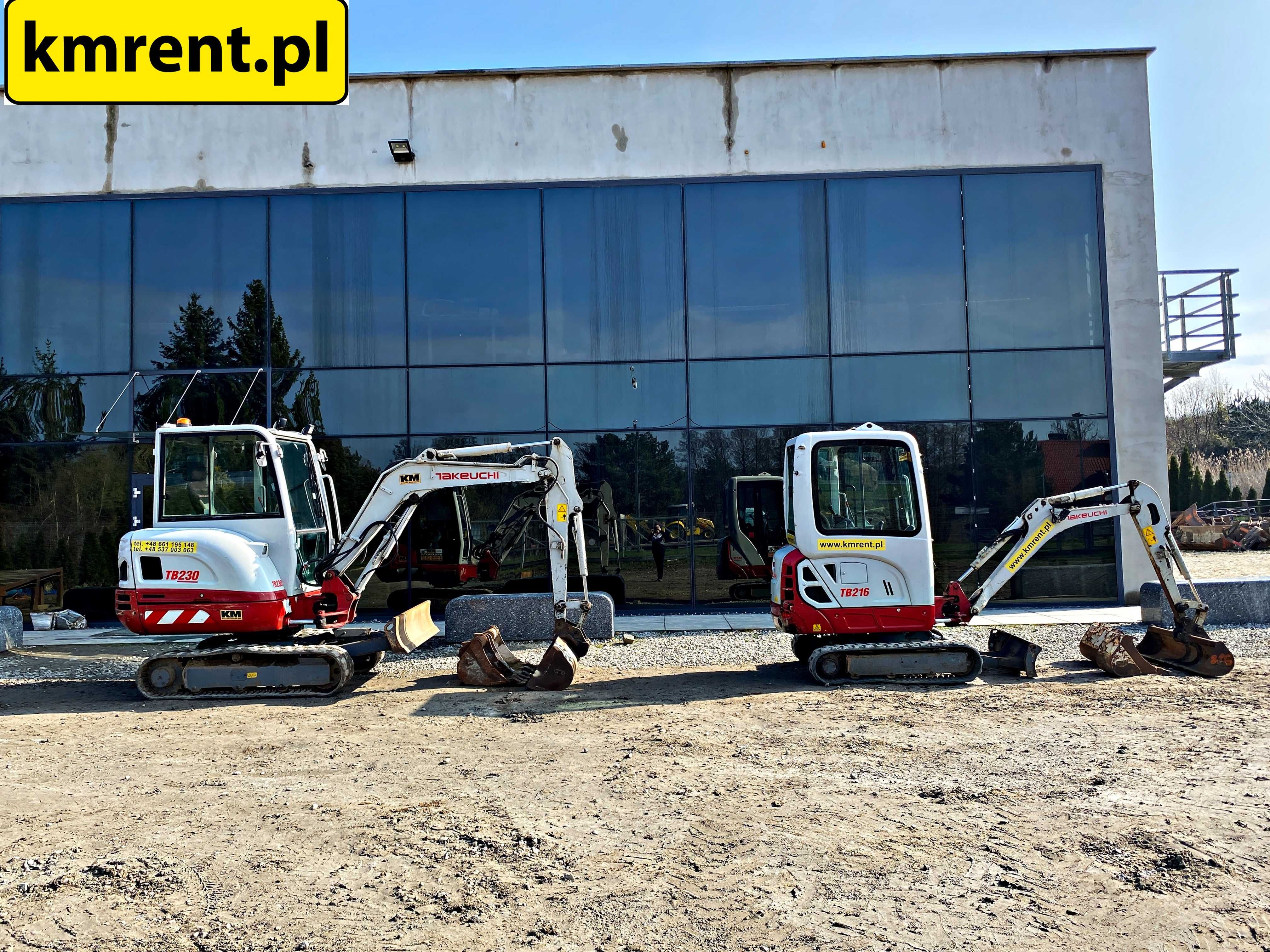 TAKEUCHI TB216 mini koparka| JCB 8016,8018 KUBOTA KX17 CAT 301.6,301.7